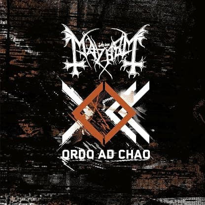 ORDO AD CHAO (YELLOW & RED MARBLED VINYL) por Mayhem — capa do álbum