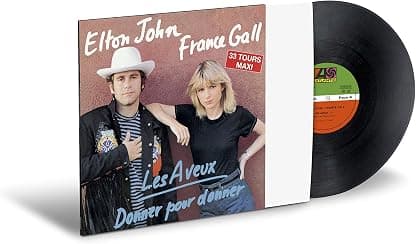 FRANCE GALL & ELTON JOHN - LES AVEUX & DONNER POUR DONNER por France Gall & Elton John — capa do álbum