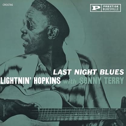 Last Night Blues(Rem.2024/Bluesville Acoustic Lp) [VINYL] por Sonny Terry Lightnin' Hopkins — capa do álbum