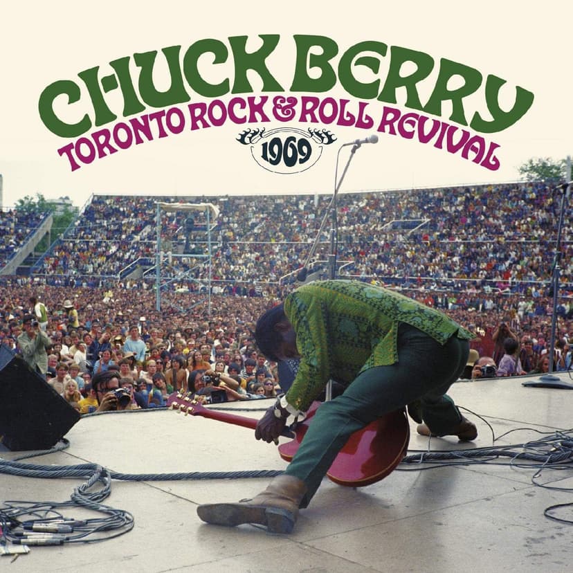 Toronto Rock 'N' Roll Revival 1969 - SWIRL COLOR VINYL [Vinyl] Chuck Berry por Chuck Berry — capa do álbum