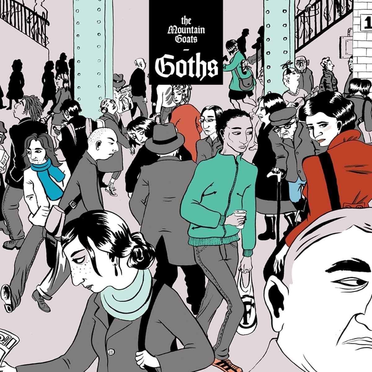 Goths [Disco de Vinil] por The Mountain Goats — capa do álbum