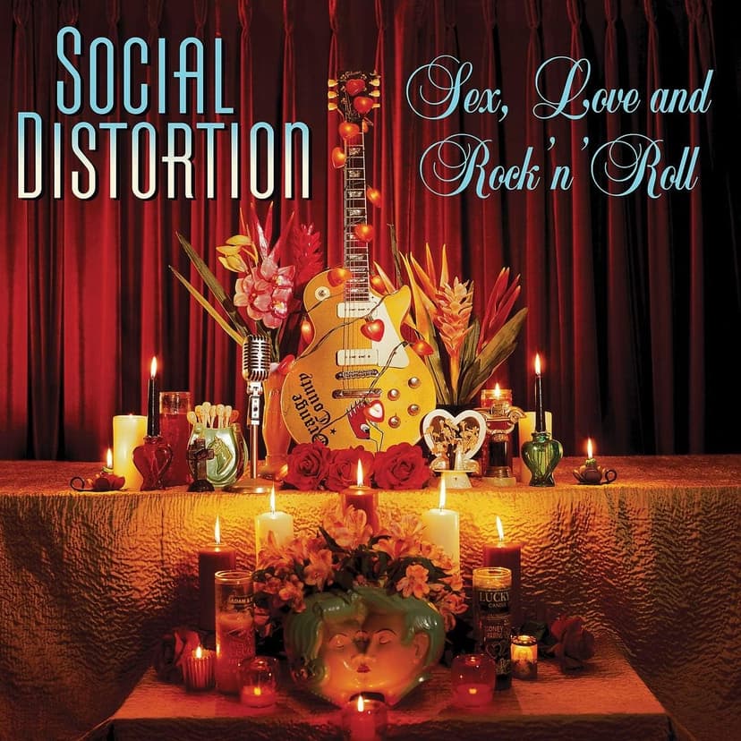 Sex, Love and Rock 'n' Roll [LP] por Social Distortion — capa do álbum