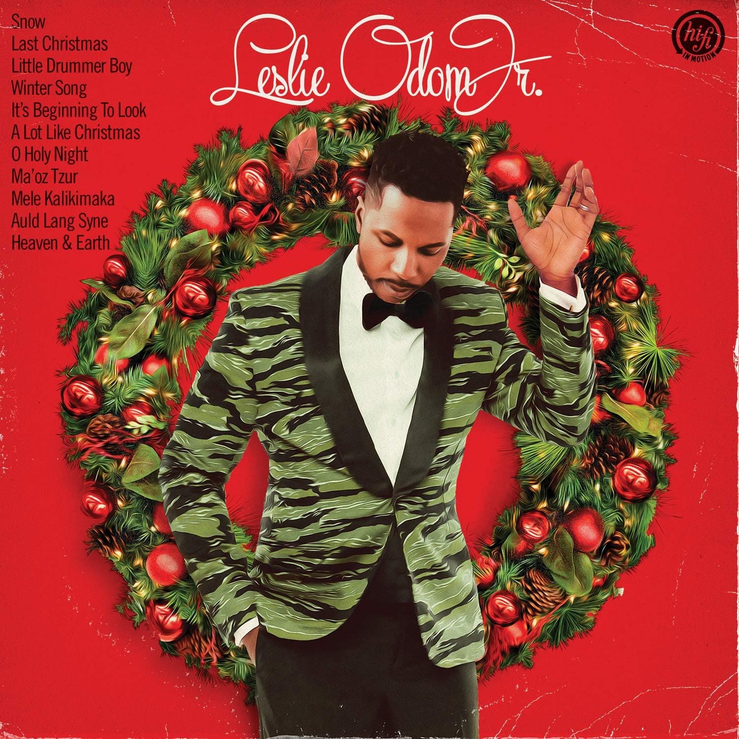 The Christmas Album [Disco de Vinil] por Leslie Odom Jr. — capa do álbum
