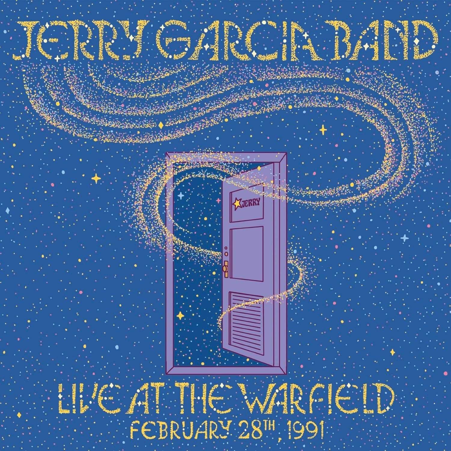 Live At The Warfield: February 28th, 1991 [VINYL] por Jerry Garcia Band — capa do álbum