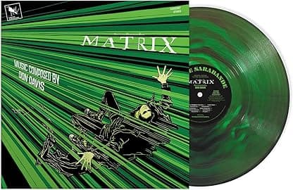 The Matrix (Original Motion Picture Score) (25th Anniversary Edition)[Cyber Swirl Green LP] por Don Davis — capa do álbum