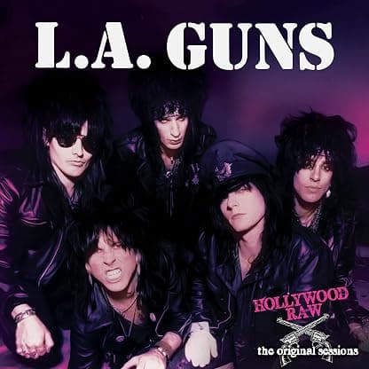 Hollywood Raw - The Original Sessions - Purple/Black Splatter [Vinyl] L.A. Guns por L.A. Guns — capa do álbum
