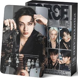 Stray Kids Photocards Kpop Conjunto de cartões fotográficos Straykids com 127 peças, saudações da temporada do Japão 2026, 55 peças e 72 adesivos de presente para estadia por Artista não identificado — capa do álbum