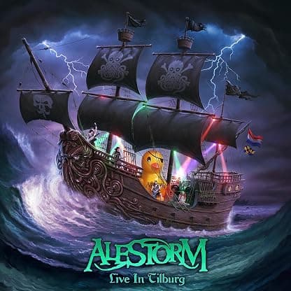Live in Tilburg (Live) [2LP +DVD] [Disco de Vinil] por Alestorm — capa do álbum