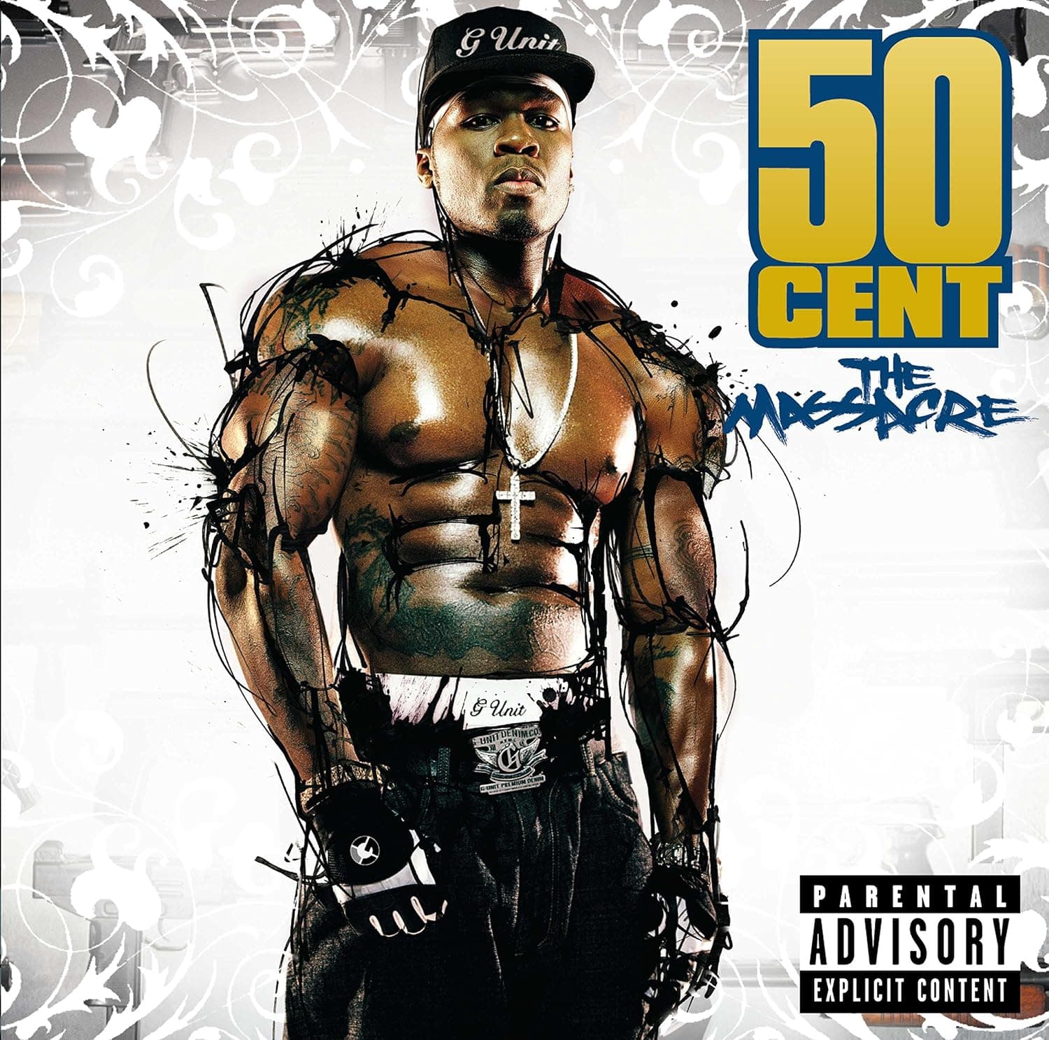 The Massacre [Disco de Vinil] por 50 Cent — capa do álbum
