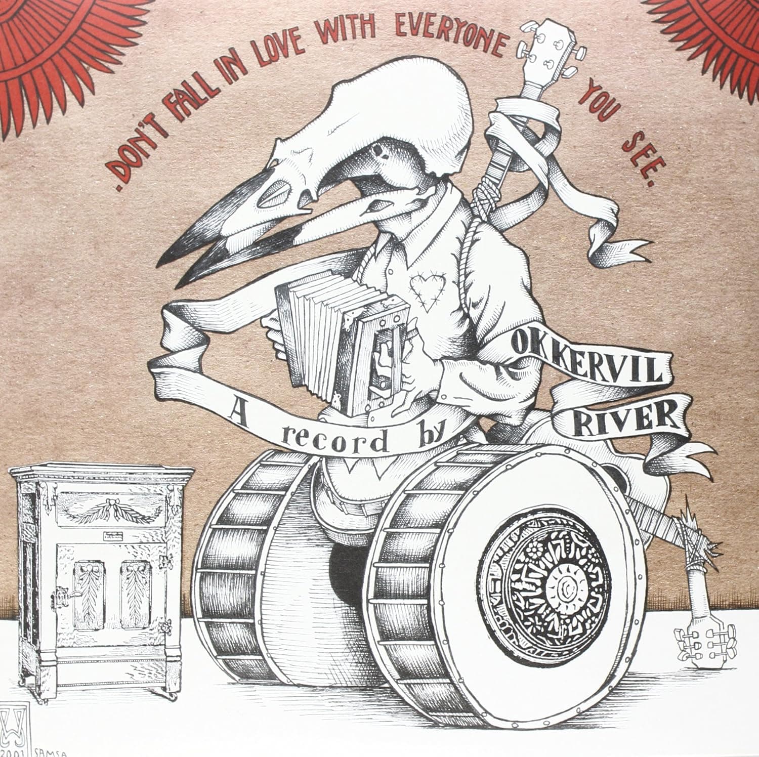 Don't Fall in Love with Everyone You See [Disco de Vinil] por Okkervil River — capa do álbum