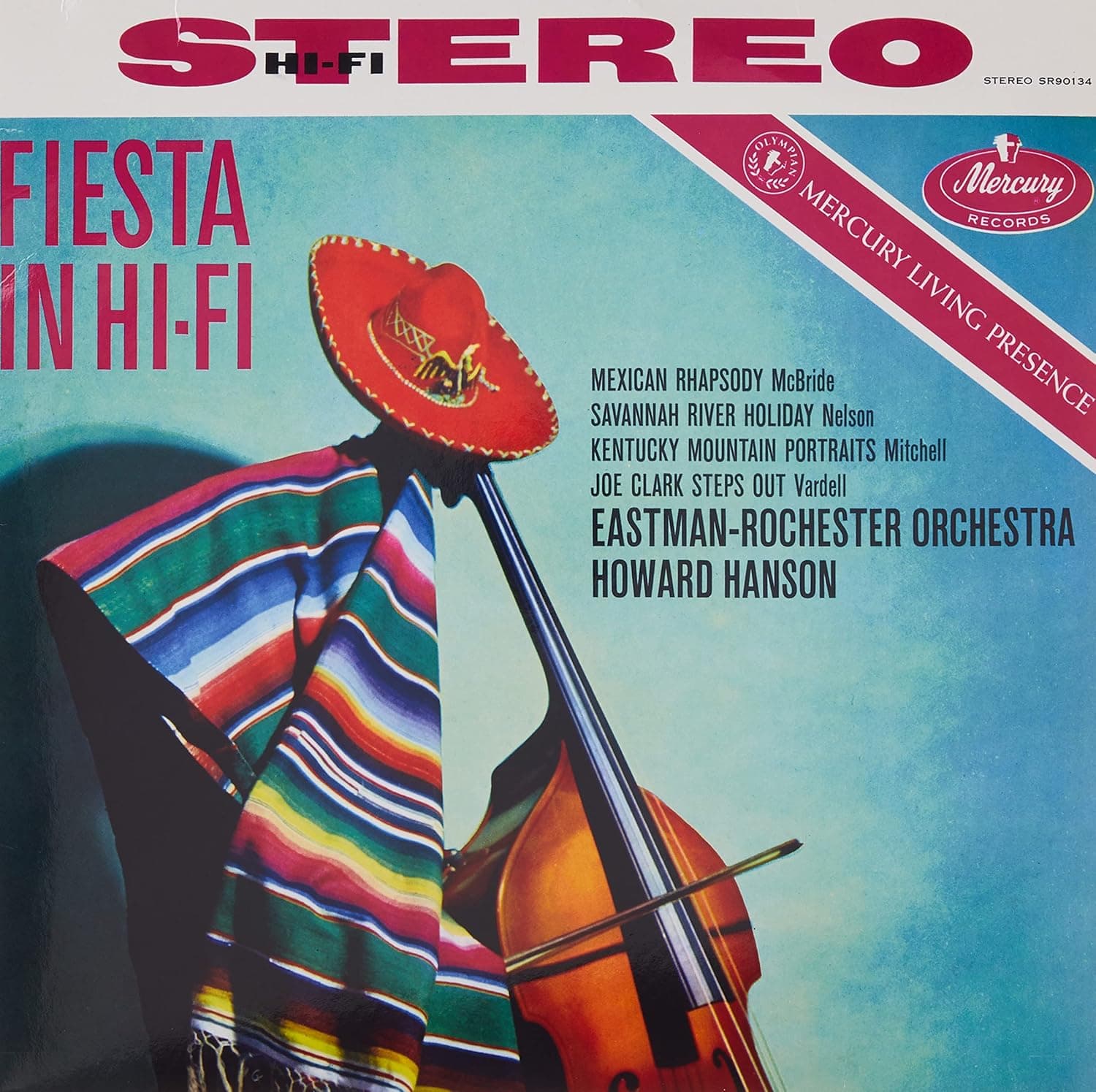 Fiesta In Hi-Fi (Mercury Living Presence Series) [Half-Speed LP] por Howard Hanson/Eastman-Rochester Orchestra — capa do álbum