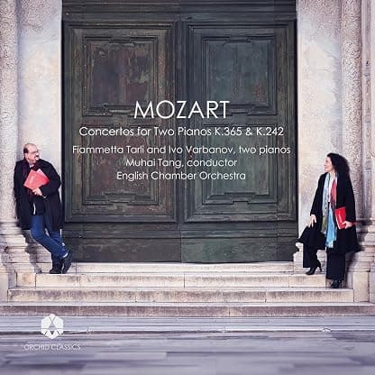 Wolfgang Amadeus Mozart: Concertos for Two Pianos K.365 & K.242 [VINYL] por Ivo Varbanov; Fiammetta Tarli; English Chamber Orchestra; Muhai Tang — capa do álbum