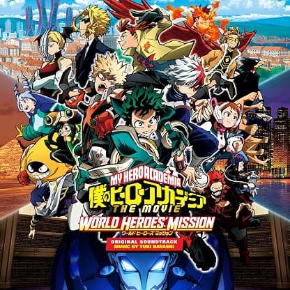 My Hero Academia: World Heroes' Mission por Yuki Hayashi — capa do álbum