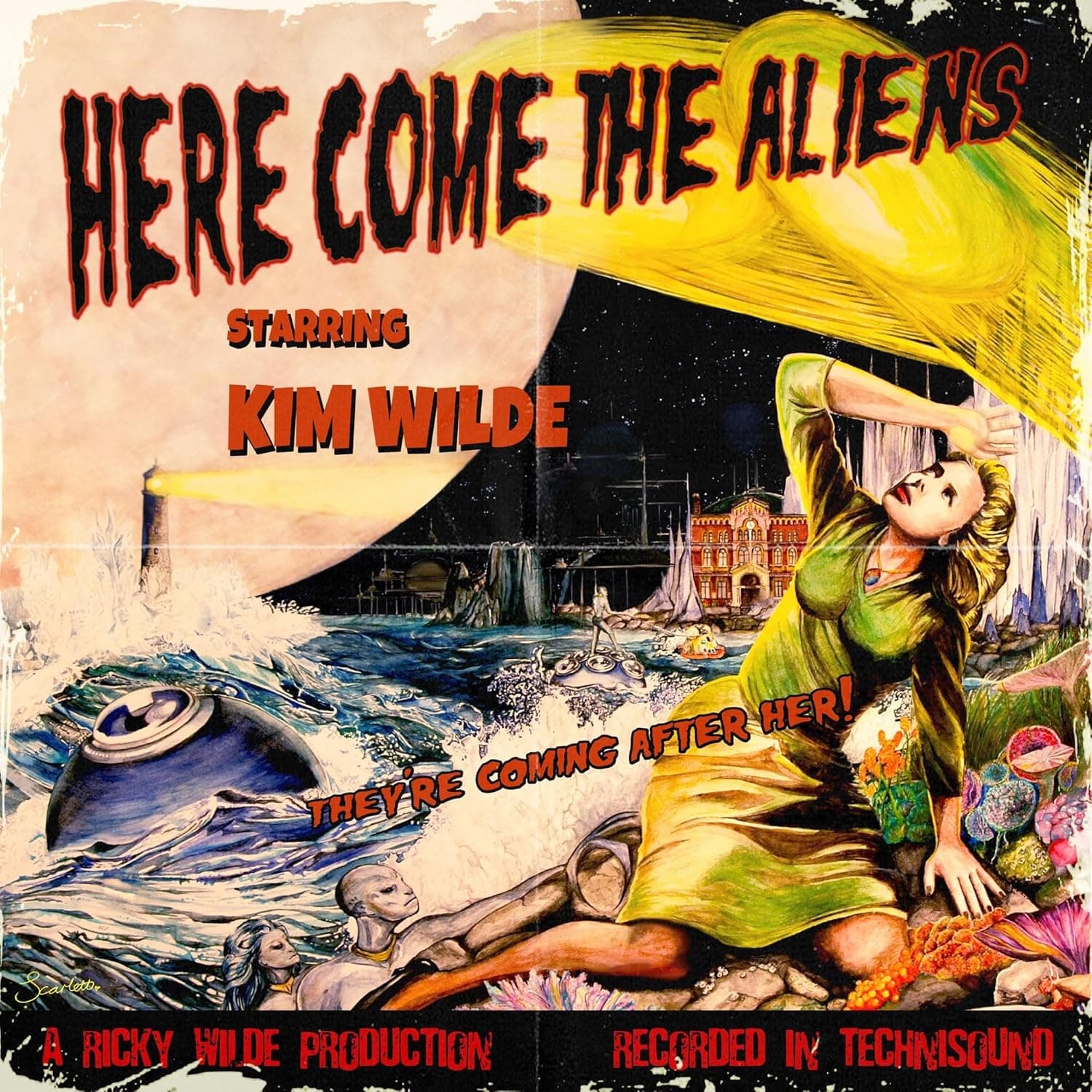 Here Come The Aliens [Disco de Vinil] por Kim Wilde — capa do álbum