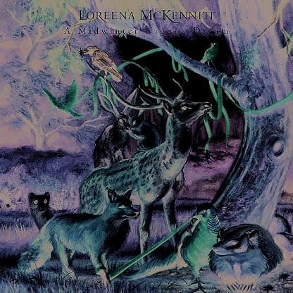A Midwinter Night's Dream por Loreena McKennitt — capa do álbum