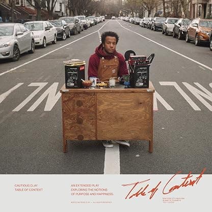 Table Of Context [Disco de Vinil] por Cautious Clay — capa do álbum