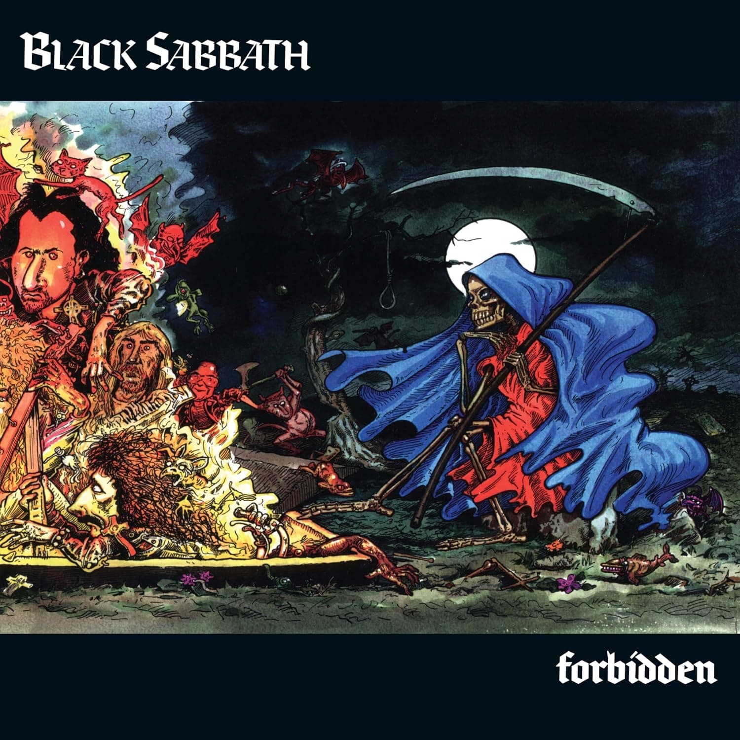 Black Sabbath - Forbidden [Vinil 2024 Tony Iommi Remix, Rhino Records, LP] por Black Sabbath — capa do álbum