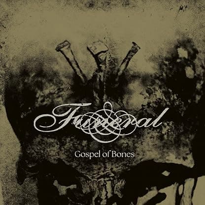 Funeral Gospel of Bones Double Vinyl LP Edição Deluxe Gatefold Season of Mist Funeral Doom Metal Norueguês 2024 por Funeral — capa do álbum