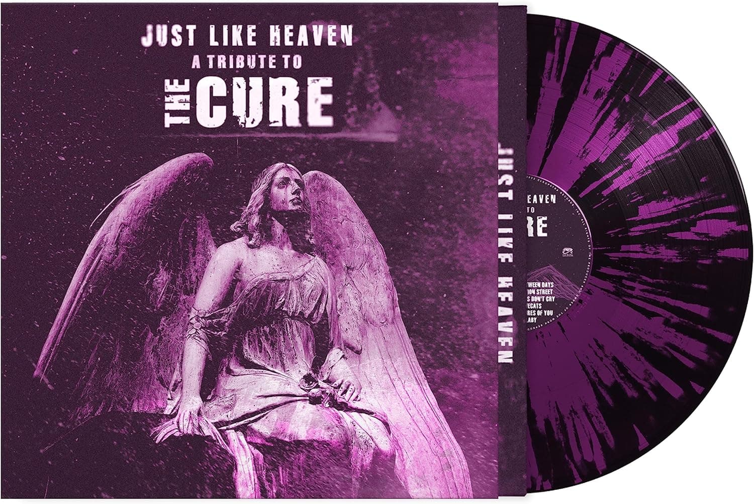 Just Like Heaven - Tribute To The Cure (Various Artists) (Colored Vinyl, Purple, Black, Splatter por CD de áudio — capa do álbum