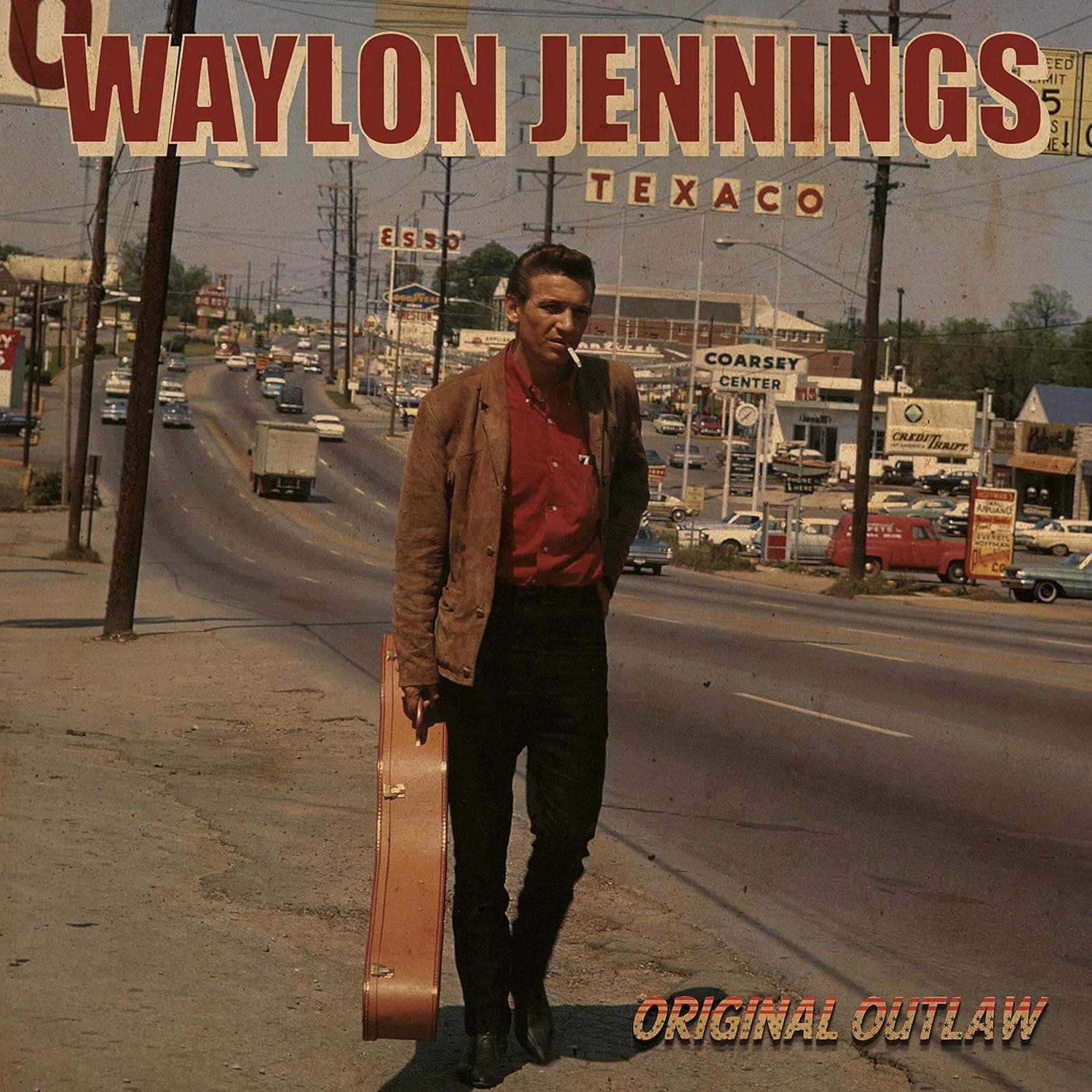 Original Outlaw - Red/gold Splatter [Vinyl] Waylon Jennings and Buddy Holly por Waylon Jennings — capa do álbum