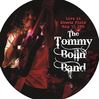 LIVE AT EBBETS FIELD 5-13-76 (PURPLE VINYL) por Tommy Bolin — capa do álbum