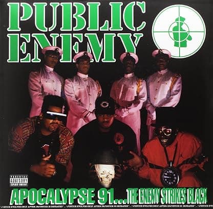 Apocalypse 91... The Enemy Strikes Black [Disco de Vinil] por Public Enemy — capa do álbum