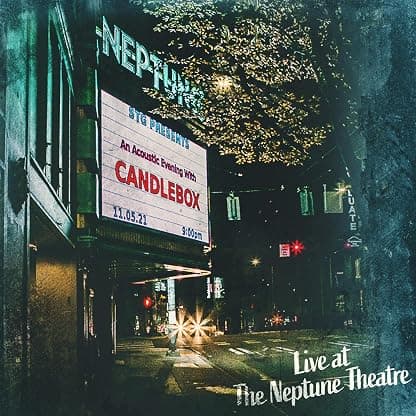 LIVE AT THE NEPTUNE por Candlebox — capa do álbum