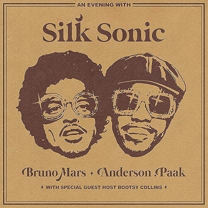An Evening With Silk Sonic por Anderson .paak, Si Bruno Mars — capa do álbum