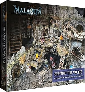 Maladum Beyond The Vaults - Fantasy Dungeon Crawler Game Immersive Terrain Solo, Co-op and Adversarial Play por Artista não identificado — capa do álbum