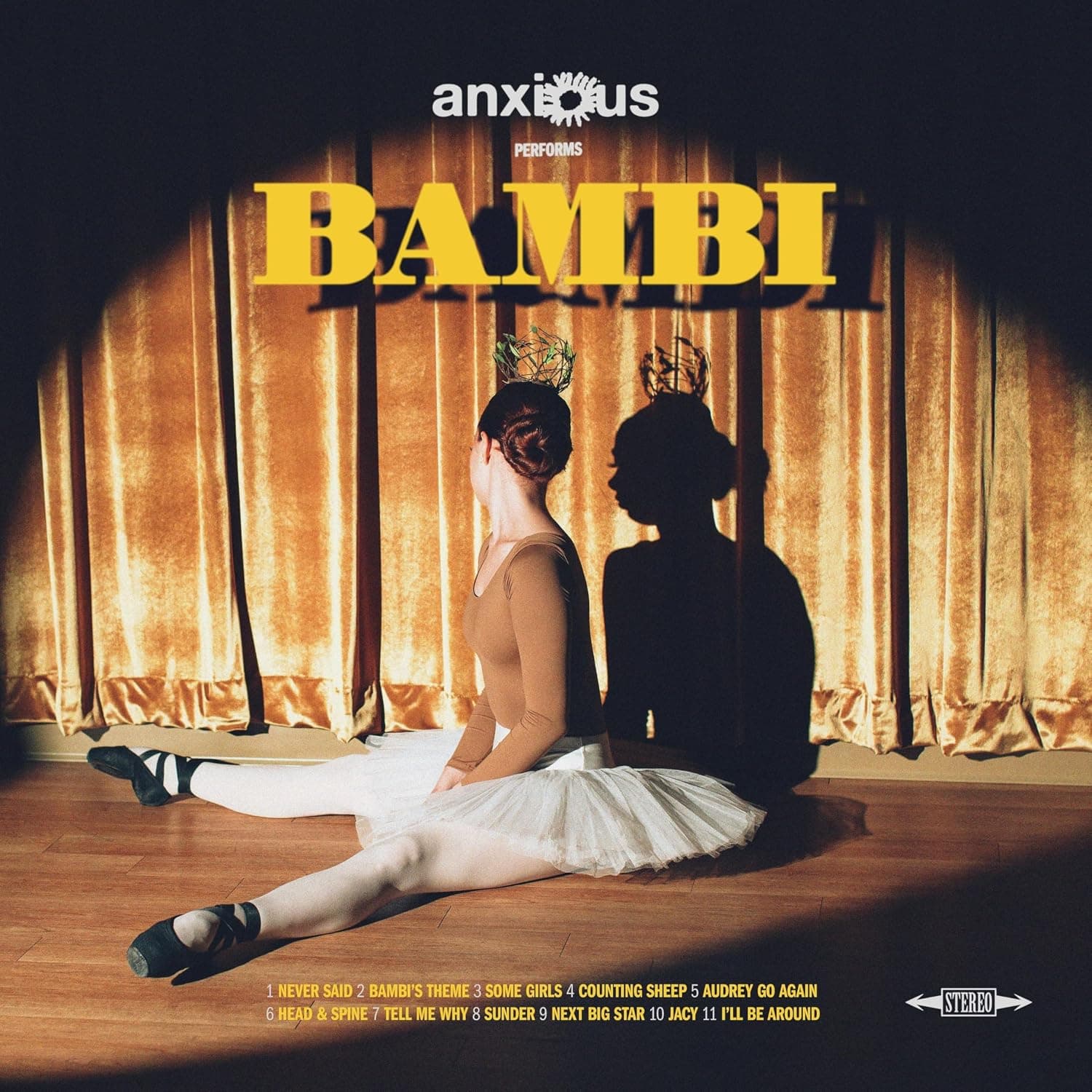 BAMBI (YELLOW VINYL) [Vinilo] por Anxious — capa do álbum