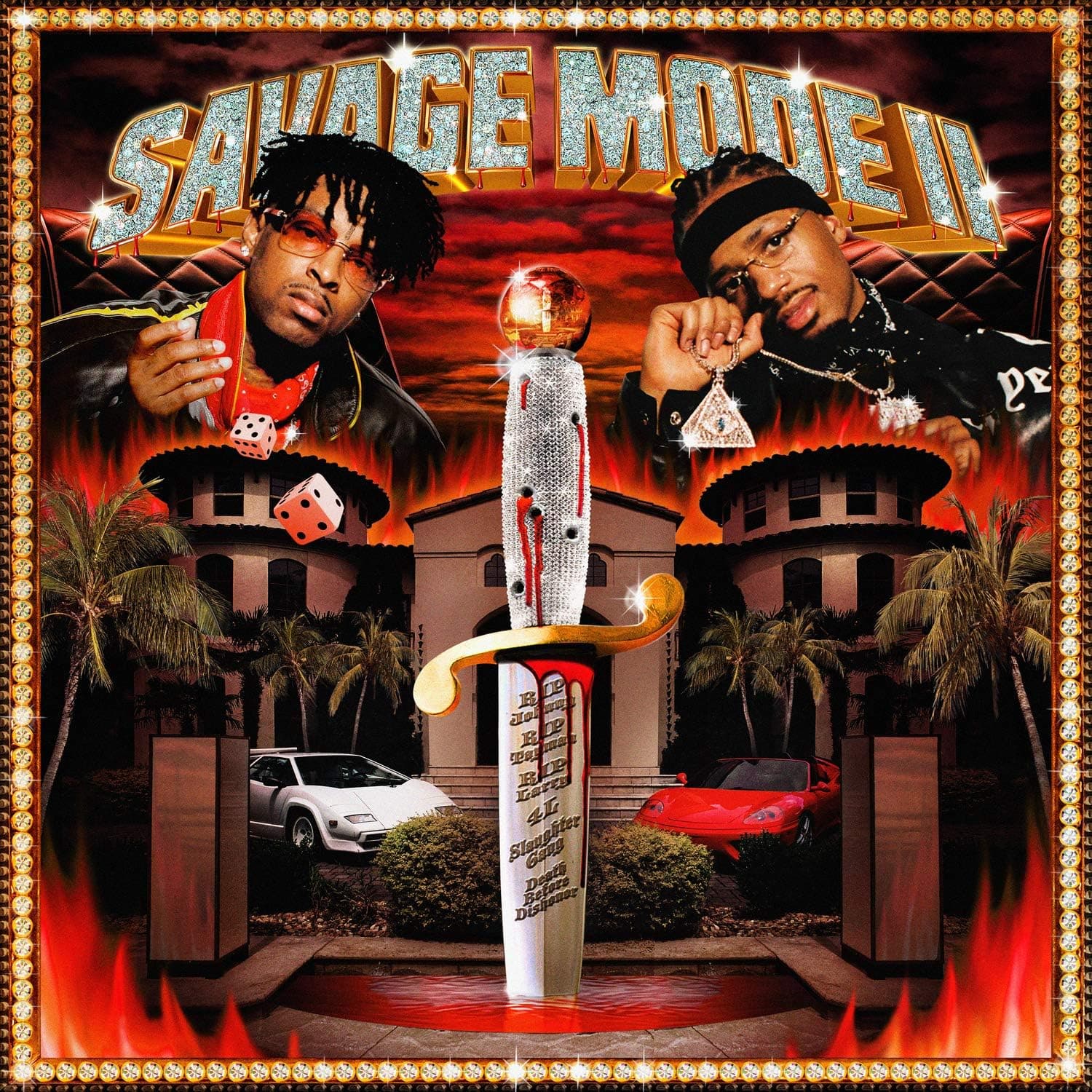 SAVAGE MODE II [Disco de Vinil] por 21 Savage & Metro Boomin — capa do álbum