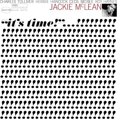 It's Time (Blue Note Tone Poet Series) [LP] por Jackie McLean — capa do álbum