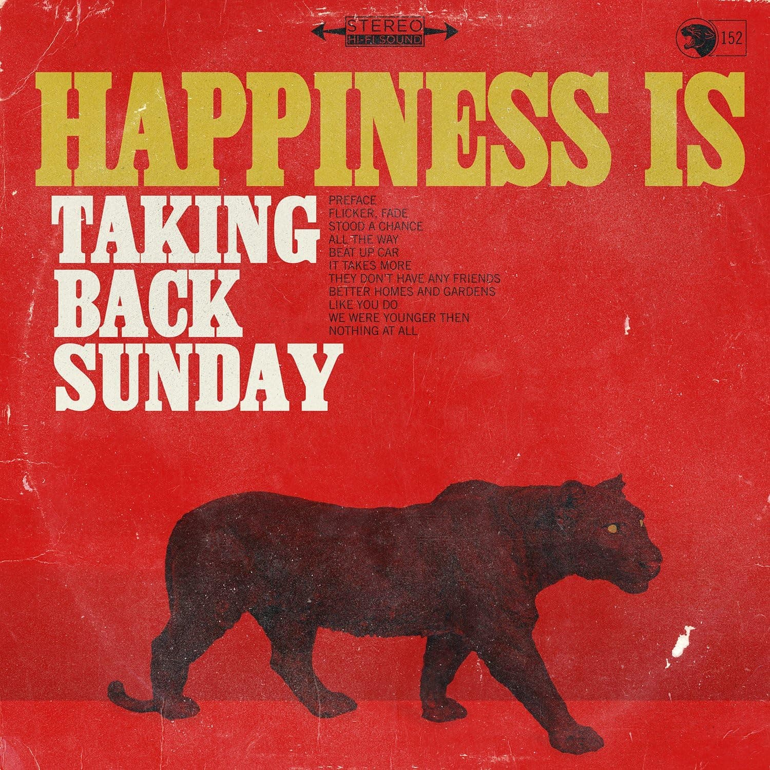 Happiness Is (Gold & Black Swirl Vinyl) [VINYL] por Taking Back Sunday — capa do álbum