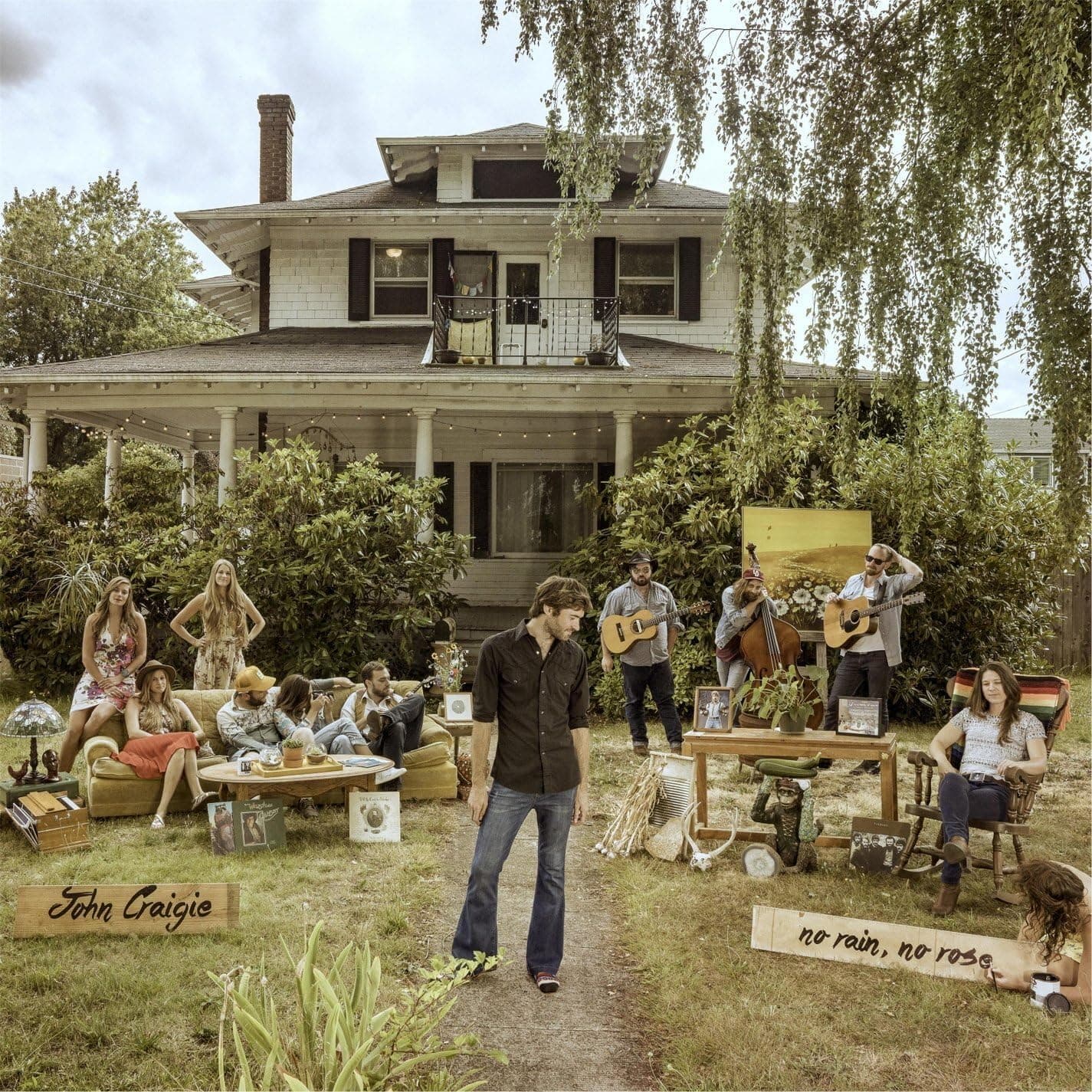 No Rain, No Rose [Disco de Vinil] por John Craigie — capa do álbum