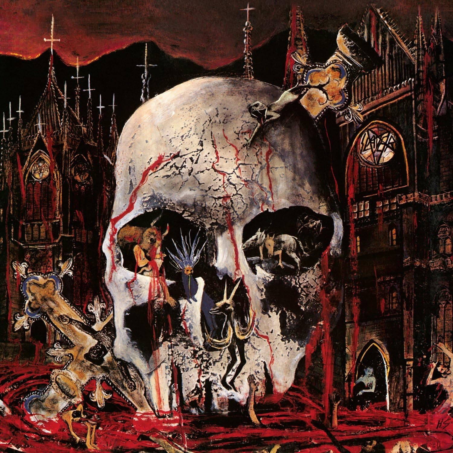 South of Heaven [Disco de Vinil] por Slayer — capa do álbum