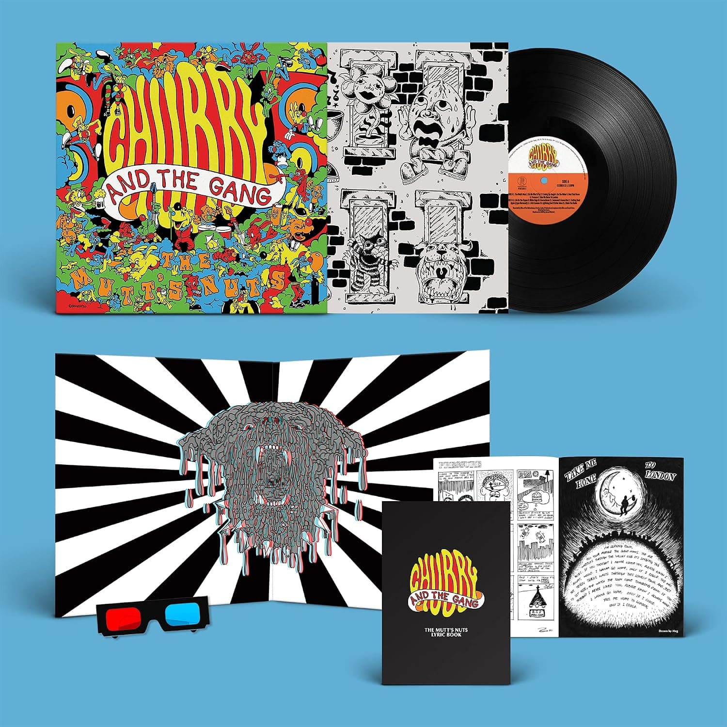 The Mutt's Nuts (DELUXE EDITION) [Disco de Vinil] por Chubby and the Gang — capa do álbum