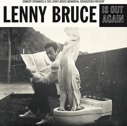 Lenny Bruce Is Out Again (Colored Vinyl, Blue) por Artista não identificado — capa do álbum