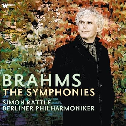 Brahms: The Symphonies [Vinyl] Simon Rattle and Berliner Philharmoniker por Berliner Philharmoniker — capa do álbum