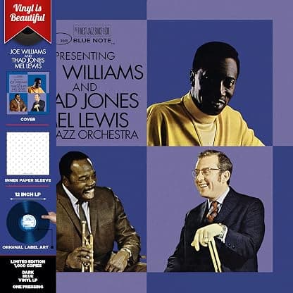 Presenting Joe Williams and Thad Jones/Mel Lewis, the Jazz Orchestra [Disco de Vinil] por Joe Williams — capa do álbum