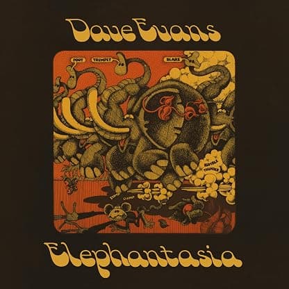 ELEPHANTASIA por Dave Evans — capa do álbum