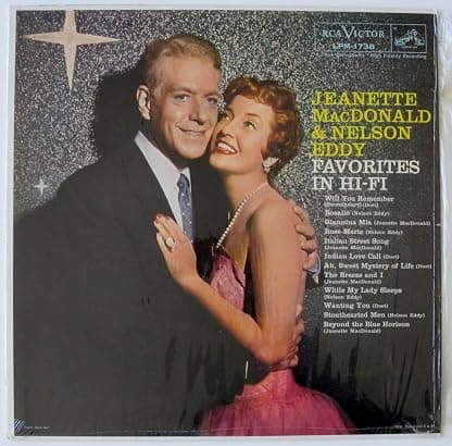 Jeanette Macdonald & Nelson Eddy: Favorites In Hi-Fi por Jeanette Macdonald — capa do álbum