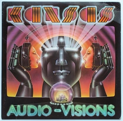 Audio-Visions por Kansas — capa do álbum