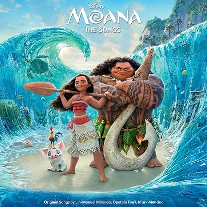 Moana: The Songs [Disco de Vinil] por Various Artists — capa do álbum