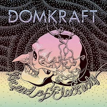 End of Electricity (Oxblood Red Vinyl) [Disco de Vinil] por Domkraft — capa do álbum