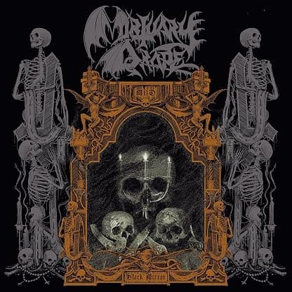 Black Mirror ( Grey Vinyl LP ) por Mortuary Drape — capa do álbum