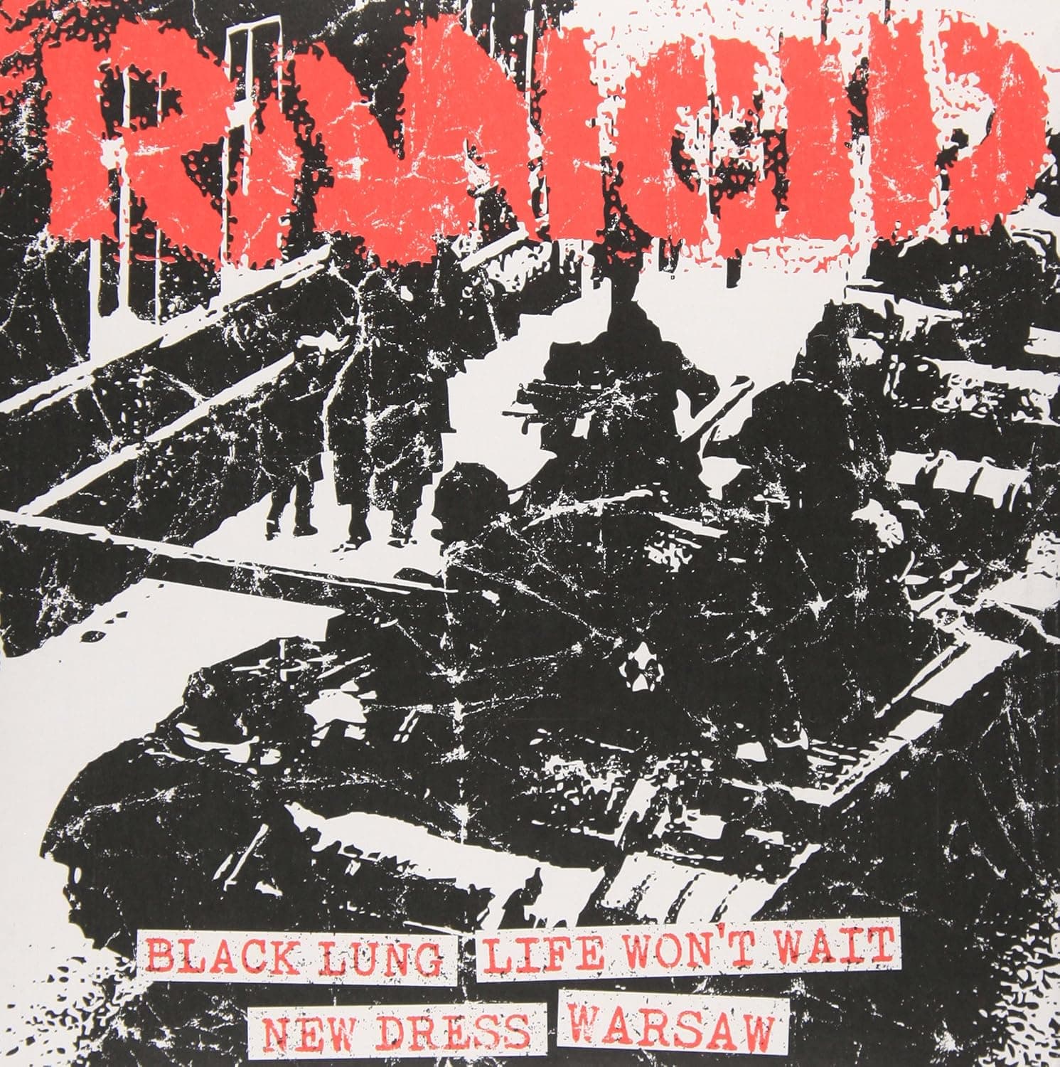 Black Lung + Life Won’T Wait / New Dress + Warsaw [Disco de Vinil] por Artista não identificado — capa do álbum