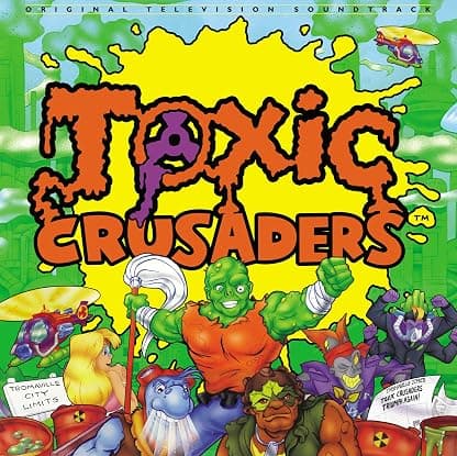 TOXIC CRUSADERS OST (2LP) por Dennis C. Brown — capa do álbum