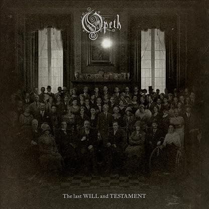 The Last Will And Testament (Gold opaque vinyl ) por Opeth — capa do álbum