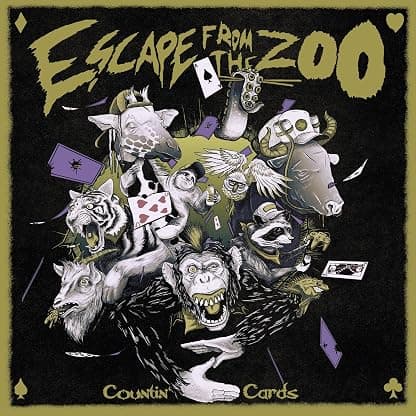 COUNTIN' CARDS por Escape from the Zoo — capa do álbum