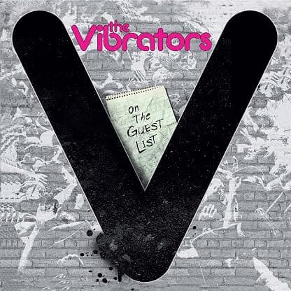 ON THE GUEST LIST (PINK/BLACK SPLATTER VINYL) por The Vibrators — capa do álbum